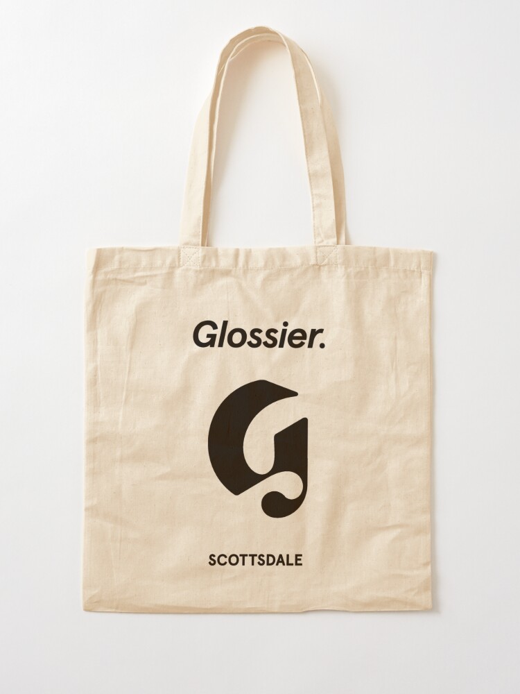 glossier tote bag