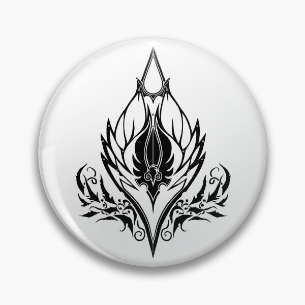 Item preview, Sin'dorei/Quel'dorei Crest - Black 2 designed and sold by All-Sorts.