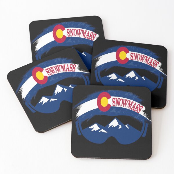 Item preview, Snowmass Colorado - Flag, Goggles and Mountains designed and sold by AllFourUs.