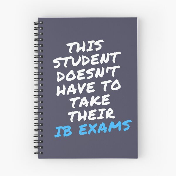 Item preview, No IB Exams for Me designed and sold by Spadazzling.