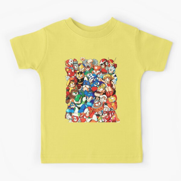 Super Mario Heroes Four Squares Youth T-Shirt