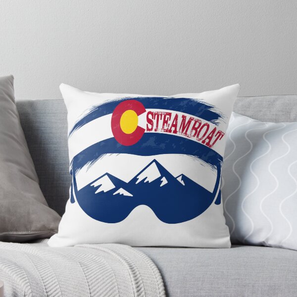 Item preview, Steamboat Colorado - Flag, Goggles and Mountains designed and sold by AllFourUs.