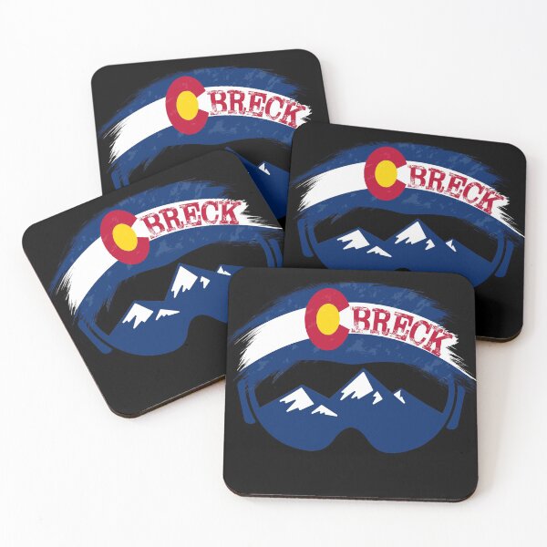 Item preview, Breckenridge Colorado - Flag, Goggles and Mountains designed and sold by AllFourUs.