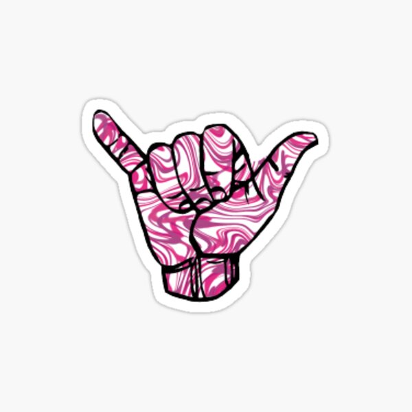 Hang Loose Stickers Redbubble