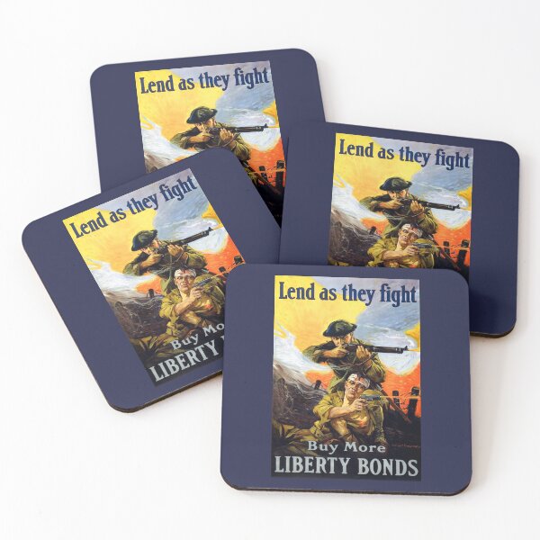 Item preview, Lend As They Fight - Buy More Liberty Bonds - WWI 1918 designed and sold by warishellstore.