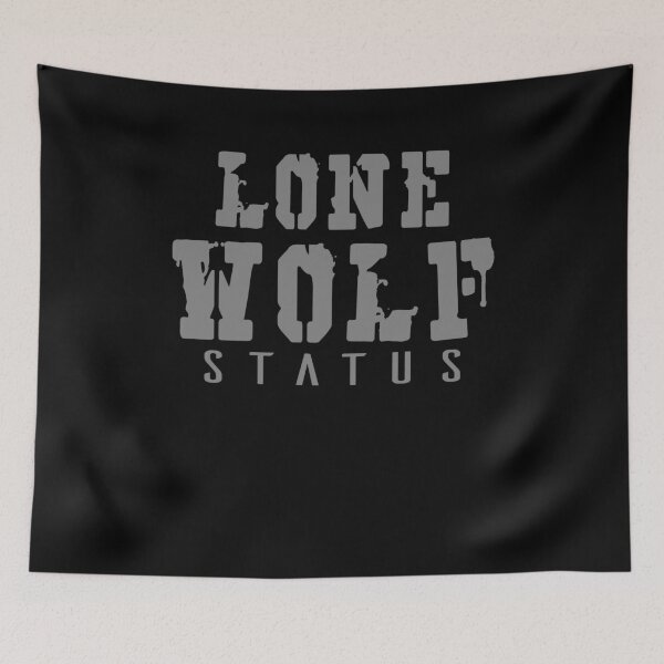 Item preview, Lone Wolf Status designed and sold by Visualsplendors.