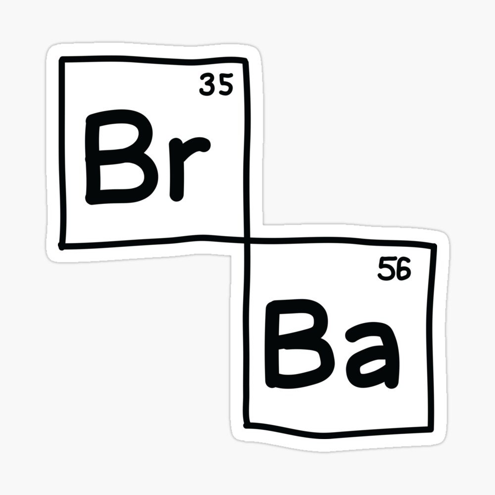 BReaking BAd logo periodic table yellow meth smoke teeth effect | Paragraph  Film Reviews