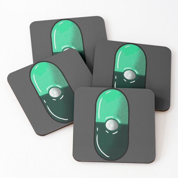 Item preview, green pills bubbles designed and sold by lmnopcreations.