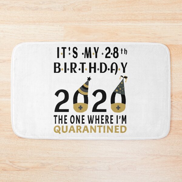 Item preview, Its My 28th Birthday The One Where Im Quarantined Social Distancing Gifts  designed and sold by AnimaLovers.