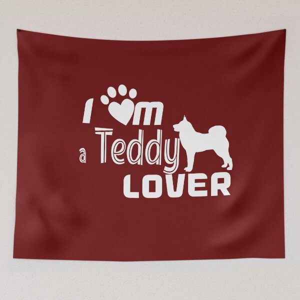 Item preview, I Am A Teddy Lover: Funny Teddy Dog Lovers Quotes And Illustrations designed and sold by cutitoutsir.