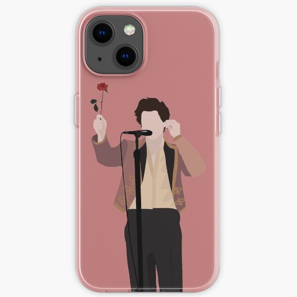 HARRY STYLES ROSE Coque souple iPhone