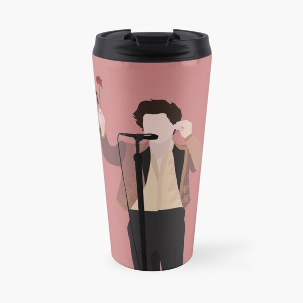 HARRY STYLES ROSE Travel Coffee Mug