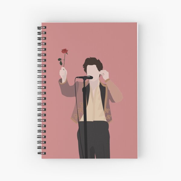 HARRY STYLES ROSE Cuaderno de espiral