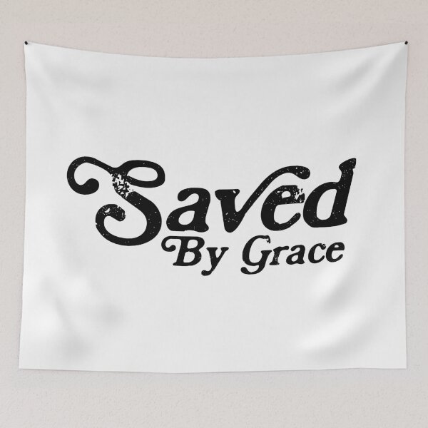 Item preview, Saved by Grace Retro designed and sold by move-mtns.