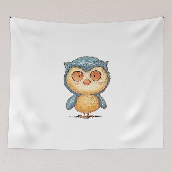 Item preview, Baby owl designed and sold by artofokan.