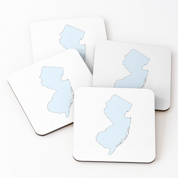 Item preview, Blue Pastel New Jersey State Sticker designed and sold by rossandrews.