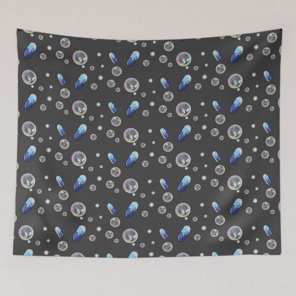 Item preview,  Blue pills bubbles designed and sold by lmnopcreations.