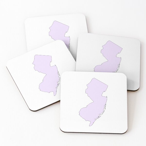 Item preview, Purple Pastel New Jersey State Sticker designed and sold by rossandrews.