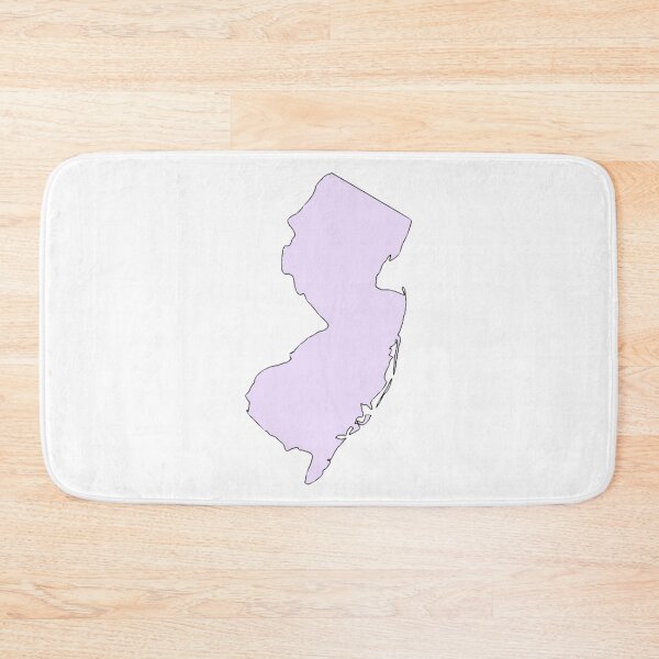 Item preview, Purple Pastel New Jersey State Sticker designed and sold by rossandrews.