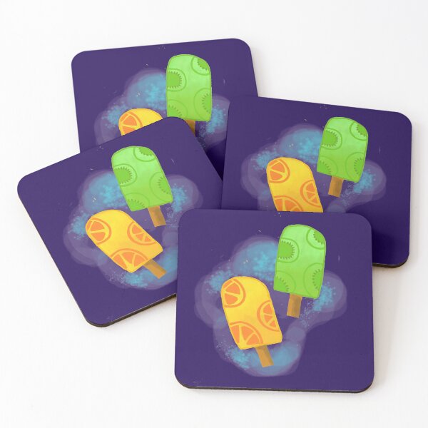 Item preview, Watercolor Fruit Popsicle designed and sold by Tonika Carter.