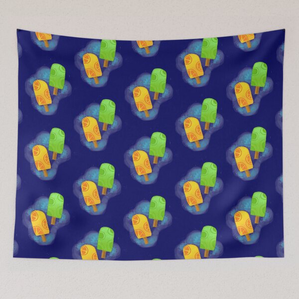 Item preview, Watercolor Fruit Popsicle designed and sold by Tonika Carter.
