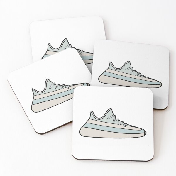 Item preview, Adidas Yeezy Boost 350 v2 'Cloud White Non-Reflective' Illustration designed and sold by cobyc10916.