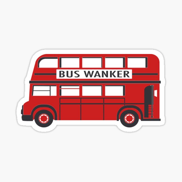 Vista previa del artículo con la obra «The Inbetweeners Bus Wanker», diseñado y vendido por vordeman.