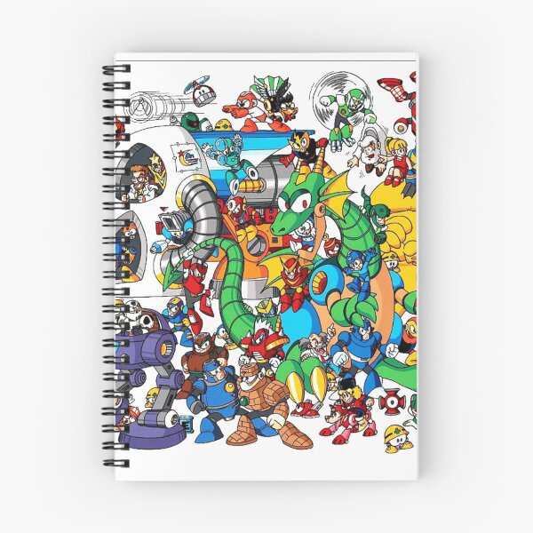 Item preview, Mega Man and all of his enemies designed and sold by infiniterivals.