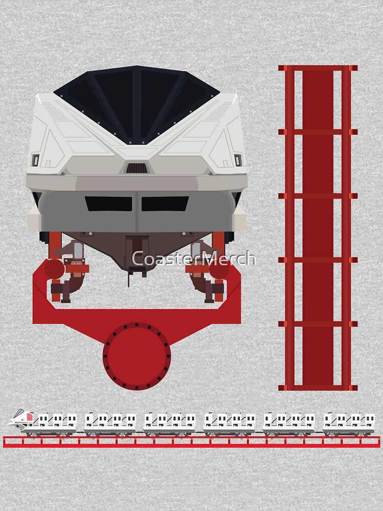 Magnum XL200 Coaster Train Design by CoasterMerch
