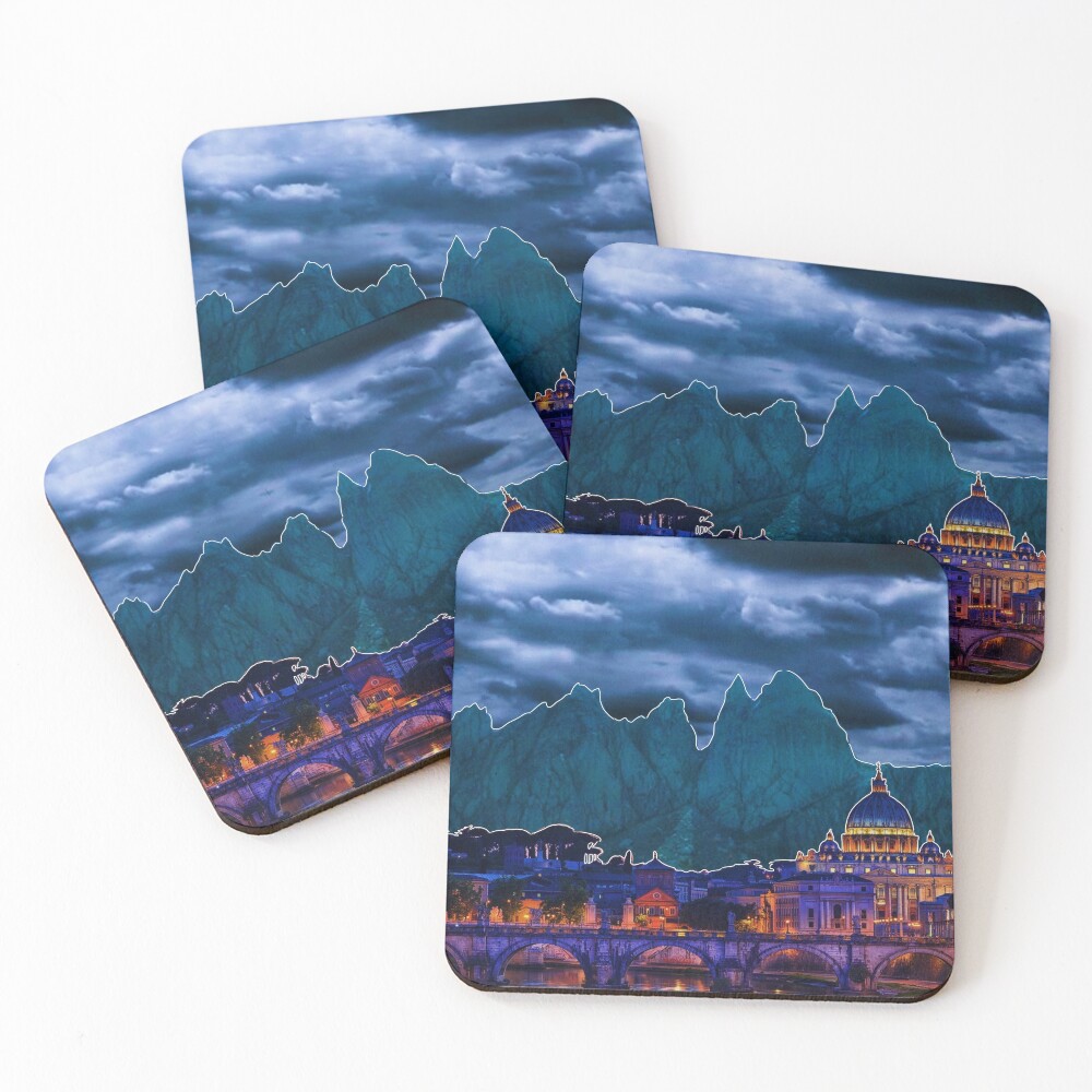 Item preview, Coasters (Set of 4) designed and sold by MagicMullet.