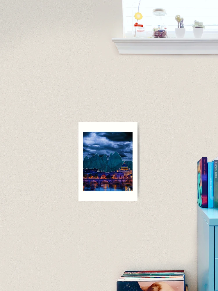 Thumbnail 2 of 3, Art Print, When In Rome designed and sold by MagicMullet.