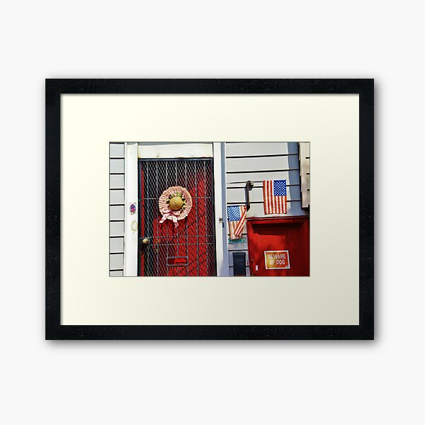 Porch Framed Art Print