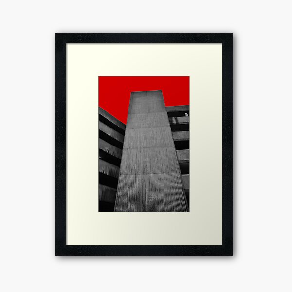 Car Park Framed Art Print
