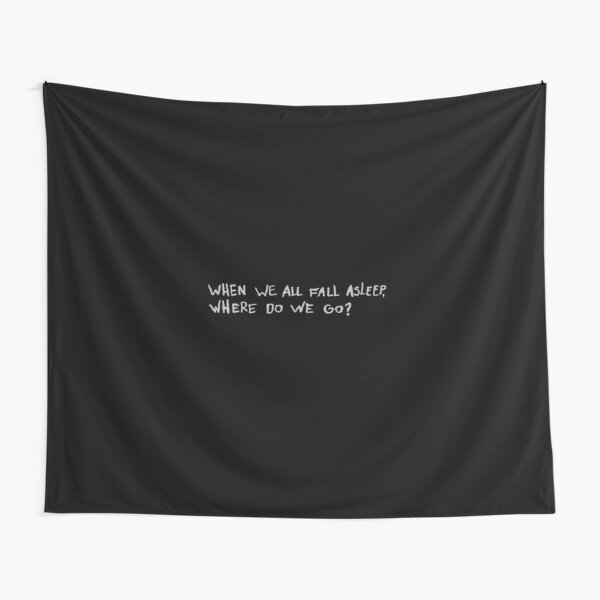 WHEN WE ALL FALL ASLEEP WHERE DO WE GO Tapestry