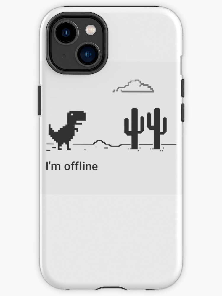 Dino chrome - dinosaur game - no wifi dino - cactus dinochrome - google  chrome - pixel