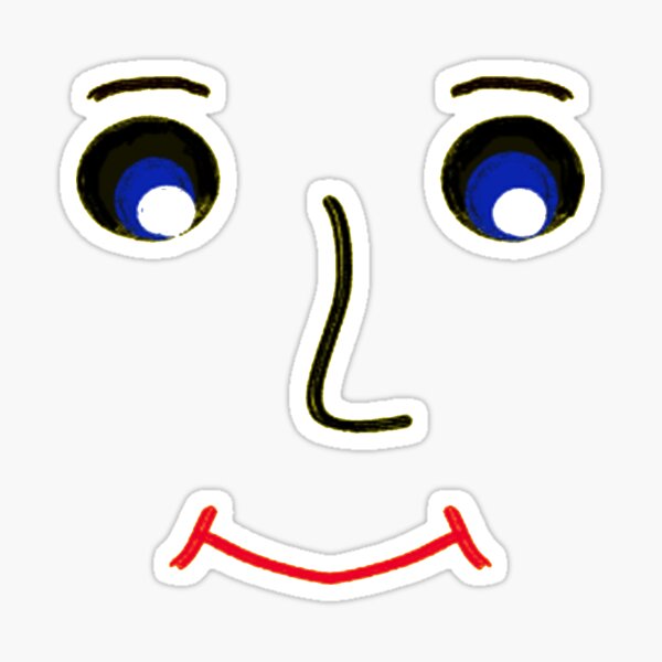 Eyes Mouth Nose Stickers Redbubble