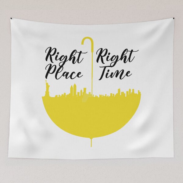 Item preview, Right Place, Right Time designed and sold by ThingsShop.
