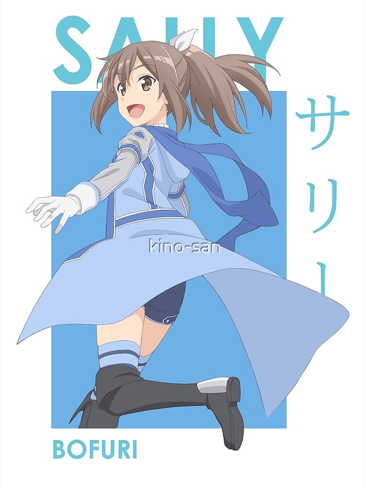 Sally Risa Shiramine Bofuri Card Anime Poster For Sale By Kino San 