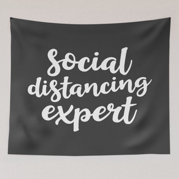 Item preview, Social Distancing Expert designed and sold by Amy VanMeter.