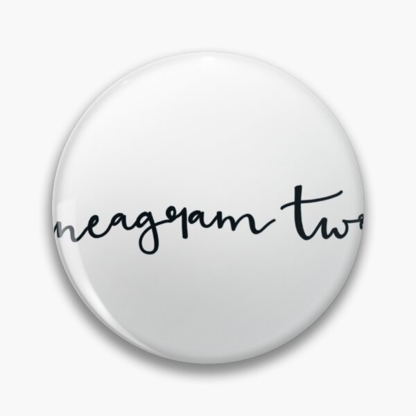 Item preview, Enneagram Two Script Sticker designed and sold by kryswimberly.