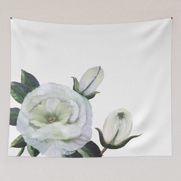 Aperçu de l'œuvre Roses blanches créée et vendue par DesignsbyGIP.