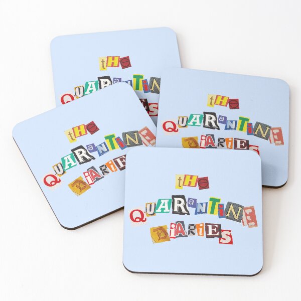 Item preview, the quarantine diaries (purple) designed and sold by heycarney.