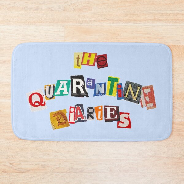 Item preview, the quarantine diaries (purple) designed and sold by heycarney.