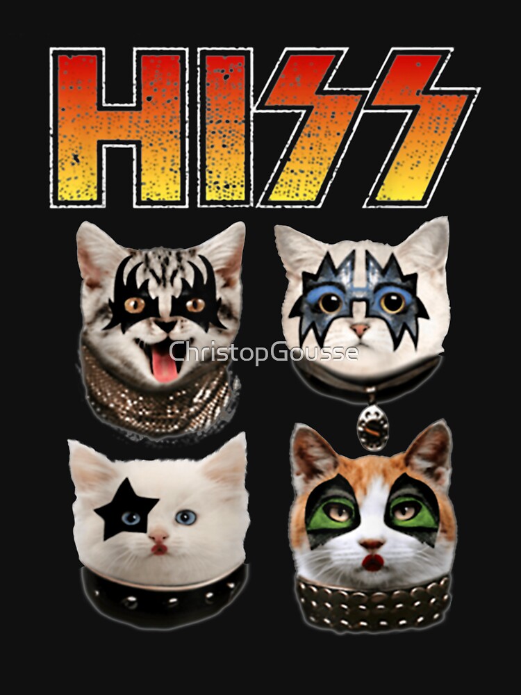 Hiss Funny Cat Lover by ChristopGousse