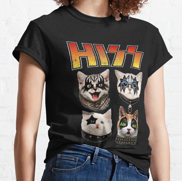 Hiss Funny Cat Lover Classic T-Shirt