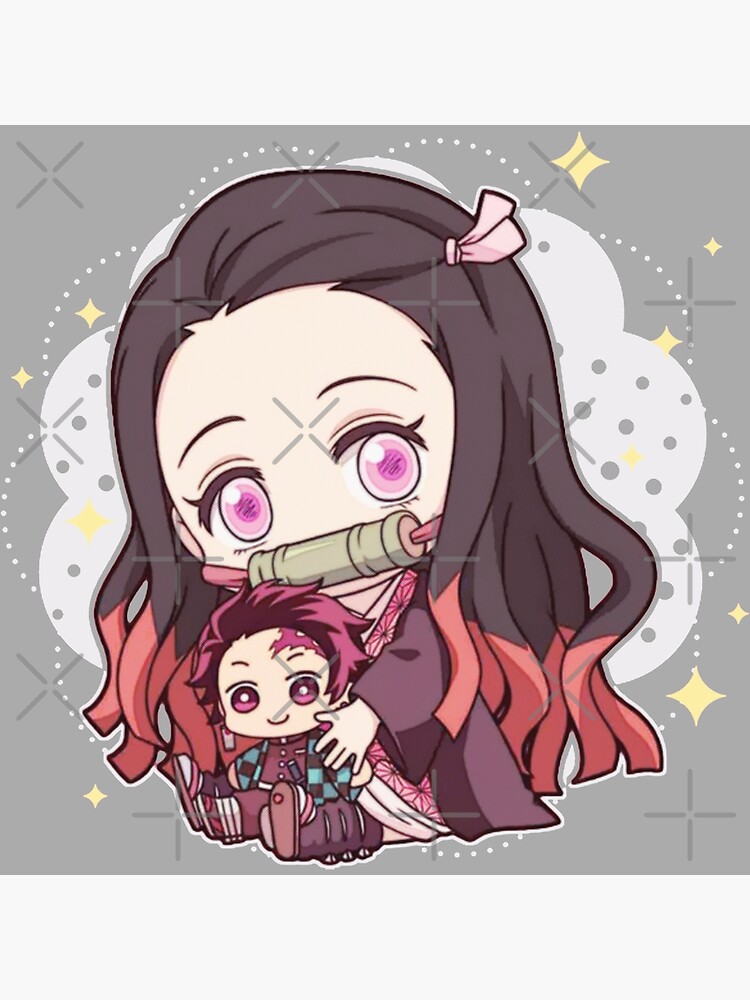 Chibi Nezuko Postkarte Von Seption17 Redbubble