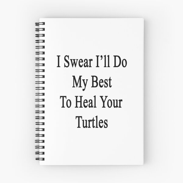 Item preview, I Swear I'll Do My Best To Heal Your Turtles  designed and sold by supernova23.