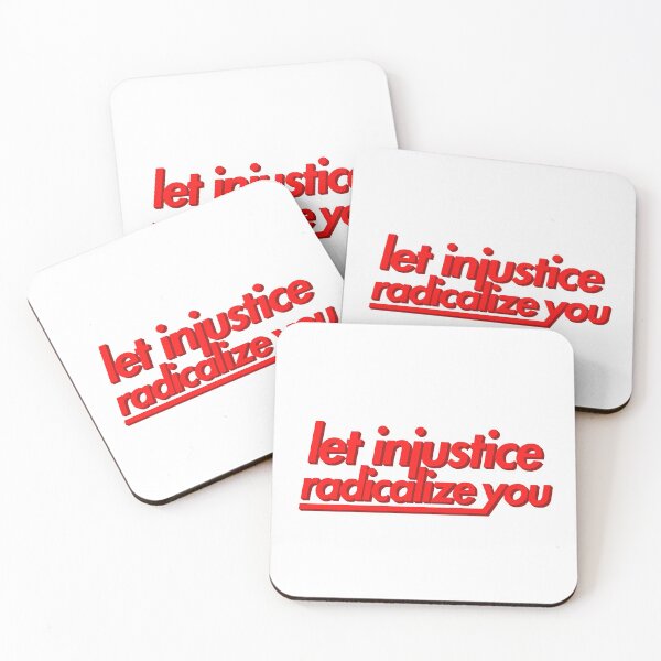 Item preview, Let Injustice Radicalize You designed and sold by RadicalPrintsByCas.