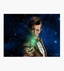 11th Doctor Caricature Photographic Print