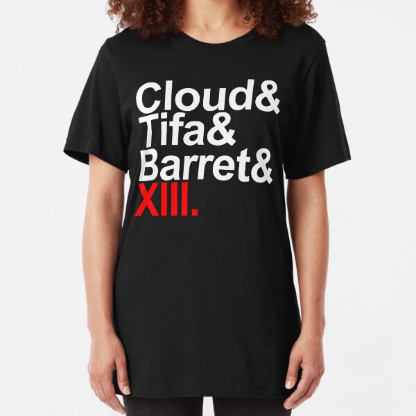 cloud&tifa&barret&xiii Slim Fit T-Shirt